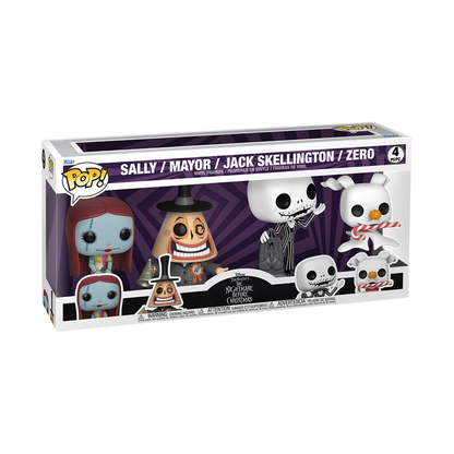 Funko Pop! The Nightmare Before Christmas 4-Pack