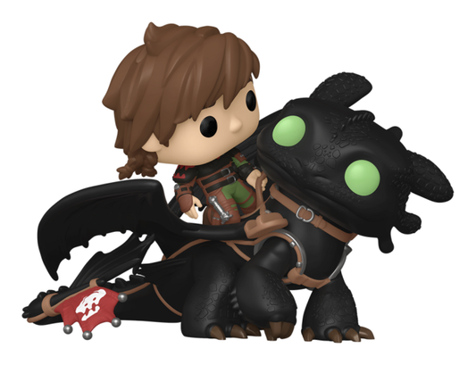 How To Train Your Dragon 2 - Hiccup with Toothless #123 - Funko Pop Rides Vinyl