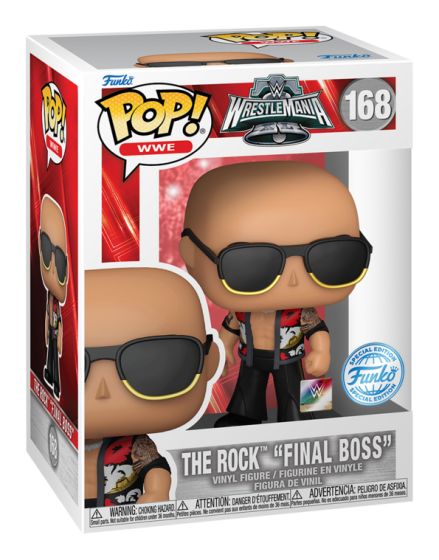 Pop! Vinyl - WWE - The Rock - Final Boss