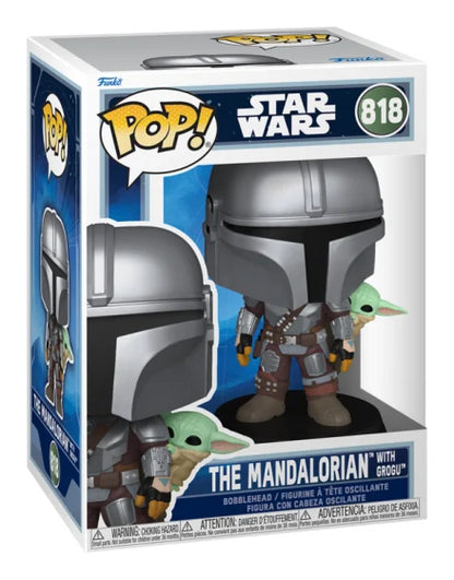 Pop! Vinyl - Star Wars M&G-The Mandalorian with Grogu