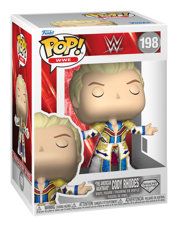 Pop! Vinyl - WWE - Cody Rhodes - Diamond Collection