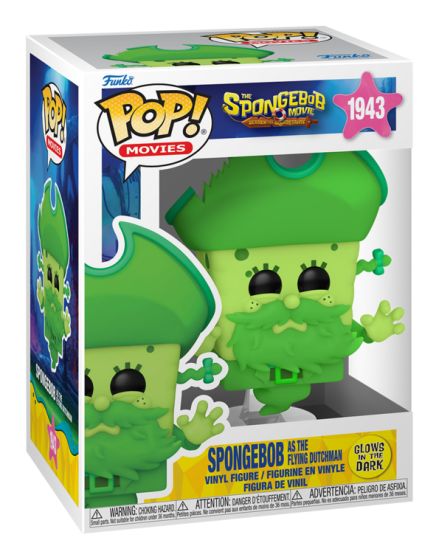 Pop! SpongeBob as the Flying Dutchman (Glow)