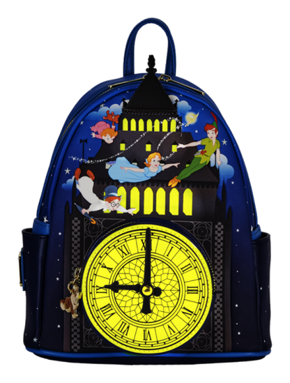 Loungefly - Peter Pan Glow Clock Mini Backpack