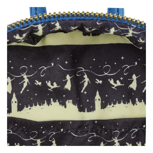 Loungefly - Peter Pan Glow Clock Mini Backpack
