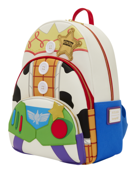 Loungefly - Toy Story 5 Triple Pocket Mid Sized Bakpack