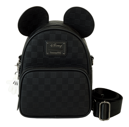 Loungefly - Mickey Ear Evergreen Crossbody Bag (Black)