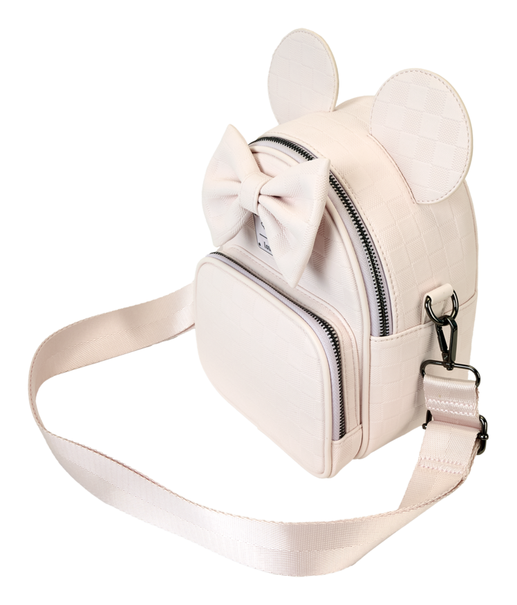 Loungefly - Minnie Ear Evergreen Crossbody Bag (Pink)