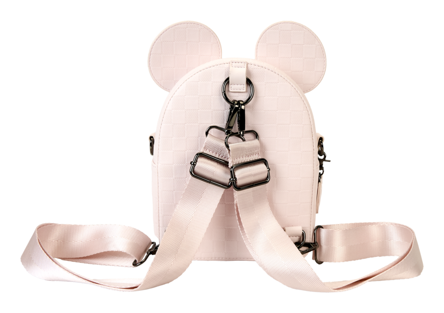 Loungefly - Minnie Ear Evergreen Crossbody Bag (Pink)
