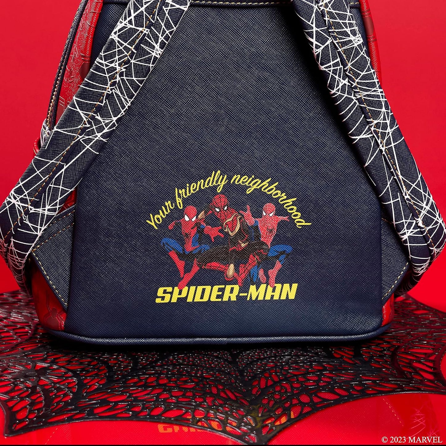 Loungefly Marvel Spider-Man No Way Home Spider-Man & Doctor Strange Portal Scene Mini Backpack