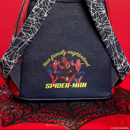 Loungefly Marvel Spider-Man No Way Home Spider-Man & Doctor Strange Portal Scene Mini Backpack