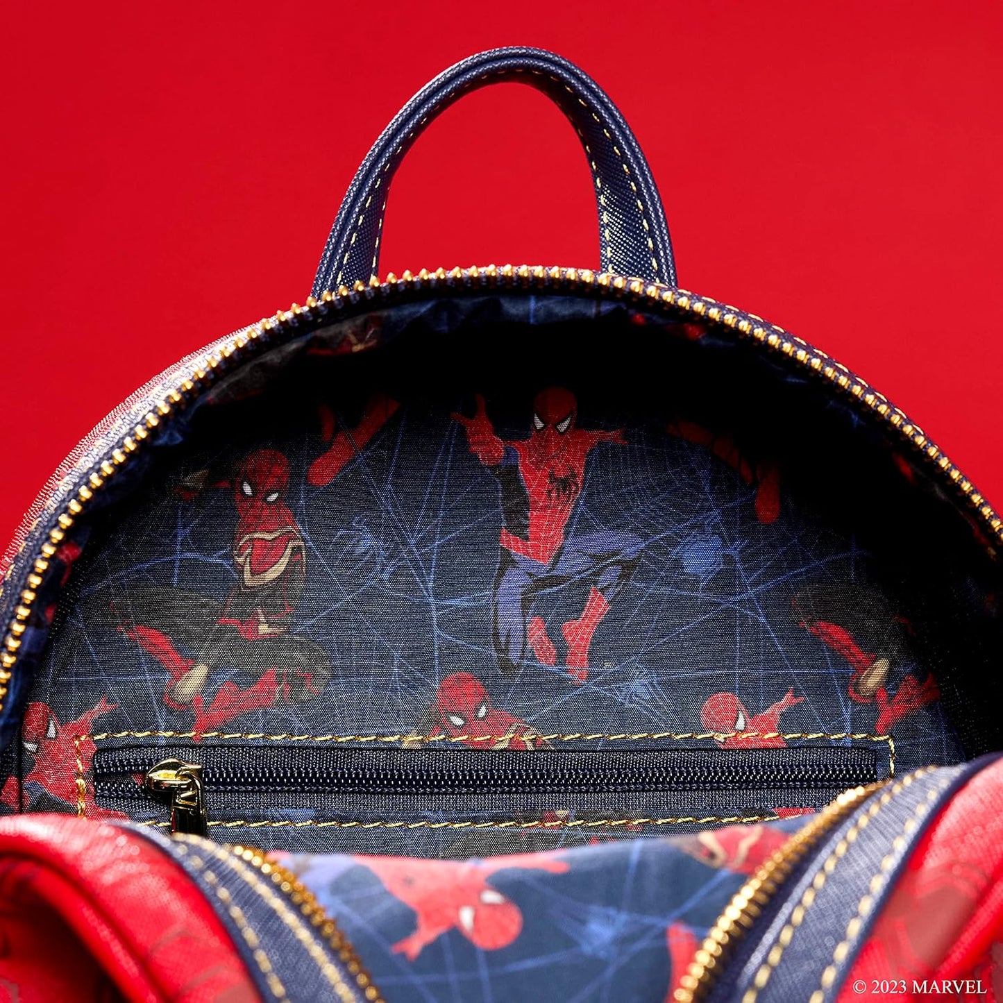 Loungefly Marvel Spider-Man No Way Home Spider-Man & Doctor Strange Portal Scene Mini Backpack