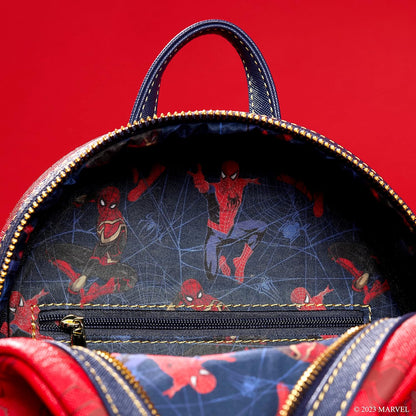 Loungefly Marvel Spider-Man No Way Home Spider-Man & Doctor Strange Portal Scene Mini Backpack