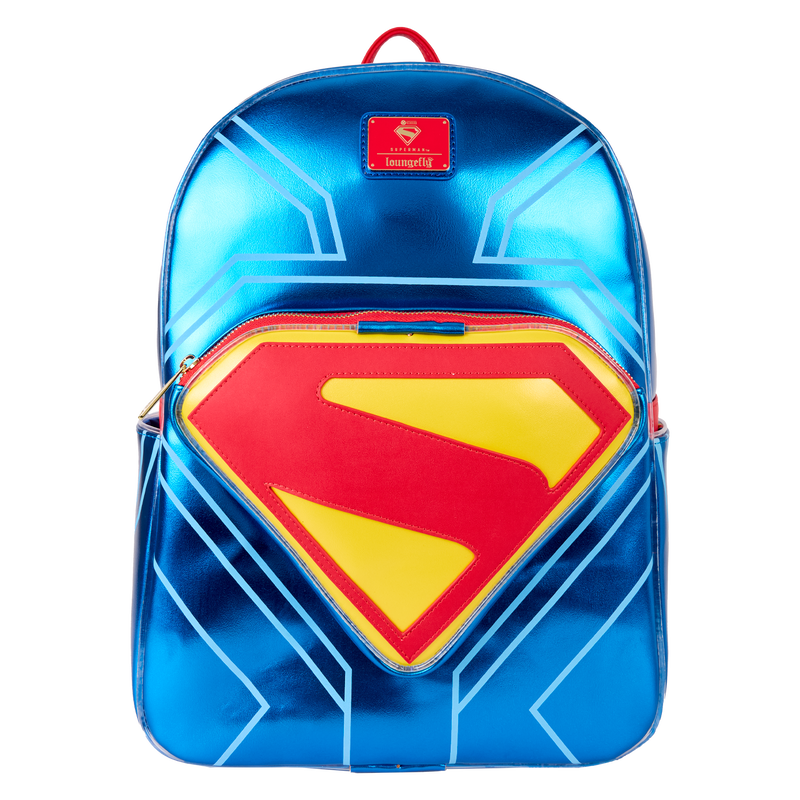 Loungefly - Superman Light Up Glow Full-Size Backpack
