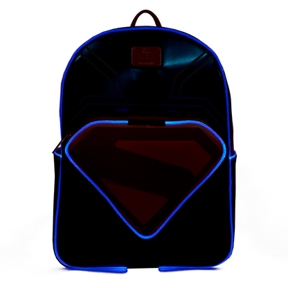 Loungefly - Superman Light Up Glow Full-Size Backpack