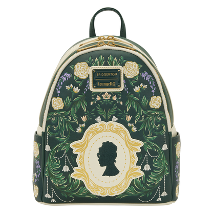 Loungefly - Bridgerton Silhouette Floral Mini Backpack