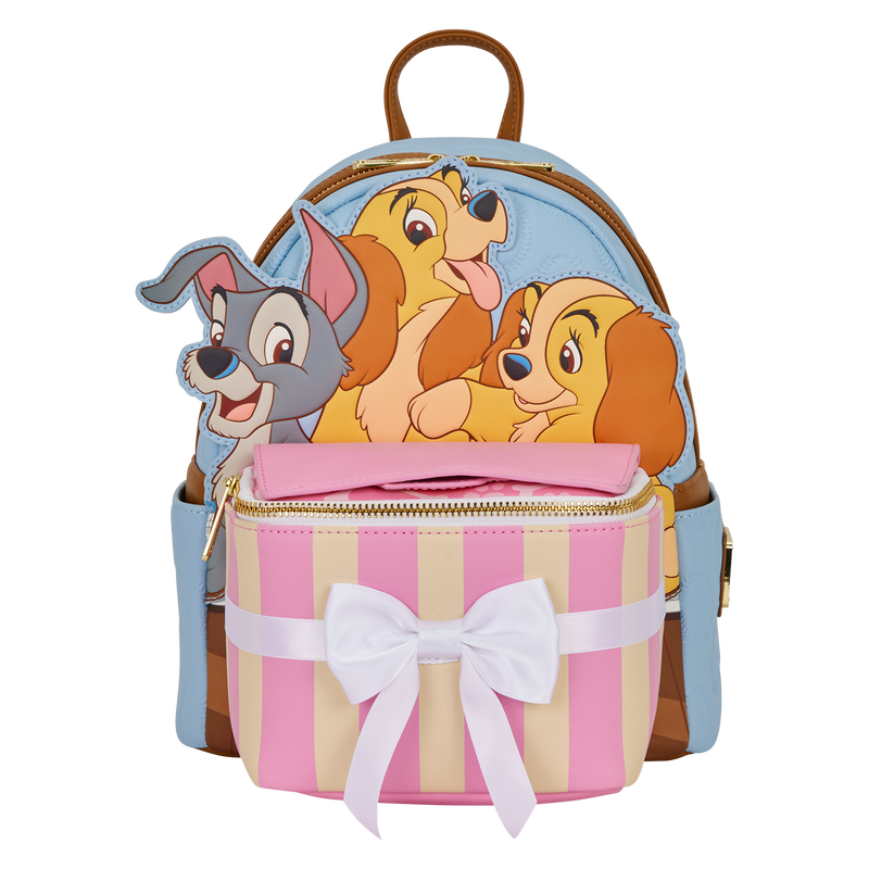 Loungefly - Lady and the Tramp Exclusive Puppies Pop-Up Mini Backpack