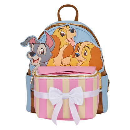 Loungefly - Lady and the Tramp Exclusive Puppies Pop-Up Mini Backpack
