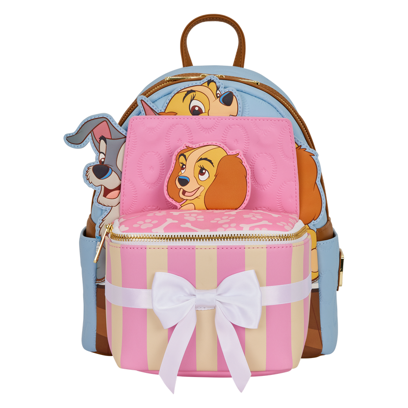 Loungefly - Lady and the Tramp Exclusive Puppies Pop-Up Mini Backpack