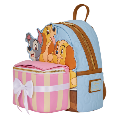 Loungefly - Lady and the Tramp Exclusive Puppies Pop-Up Mini Backpack