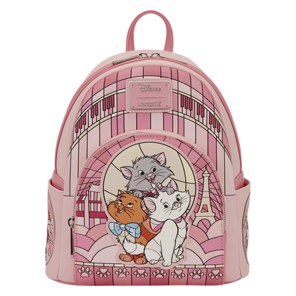Loungefly - The Aristocats Exclusive Stained Glass Mini Backpack