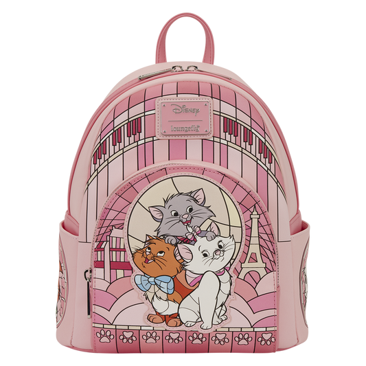 Loungefly - The Aristocats Exclusive Stained Glass Mini Backpack
