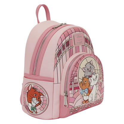 Loungefly - The Aristocats Exclusive Stained Glass Mini Backpack