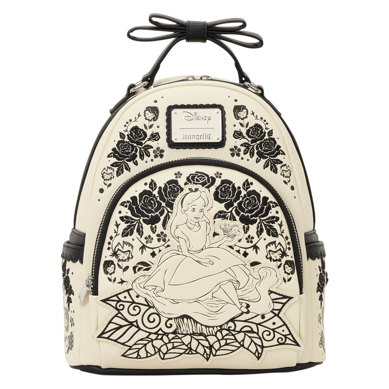 Loungefly - Alice in Wonderland Floral Mini Backpack