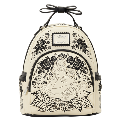 Loungefly - Alice in Wonderland Floral Mini Backpack