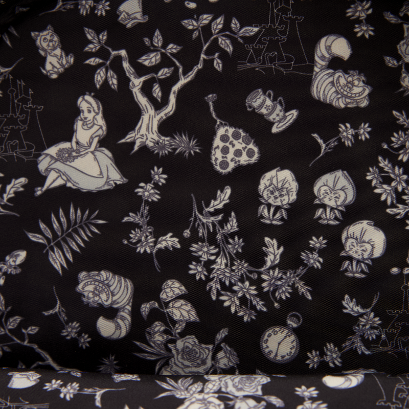 Loungefly - Alice in Wonderland Floral Mini Backpack