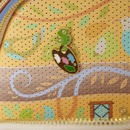 Loungefly - Tangled Rapunzel Glow Pin Trader Mini Backpack