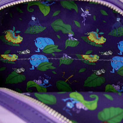 Loungefly - A Bug's Life Atta Cosplay Mini Backpack with Ear Headband