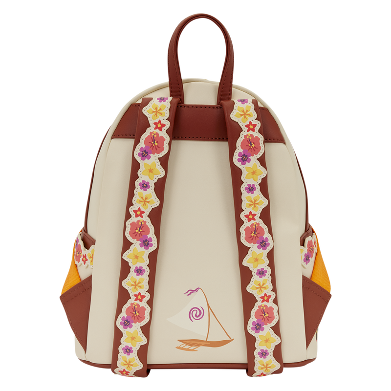 Loungefly - Moana Live Action Floral Mini Backpack