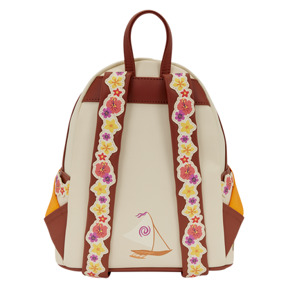 Loungefly - Moana Live Action Floral Mini Backpack