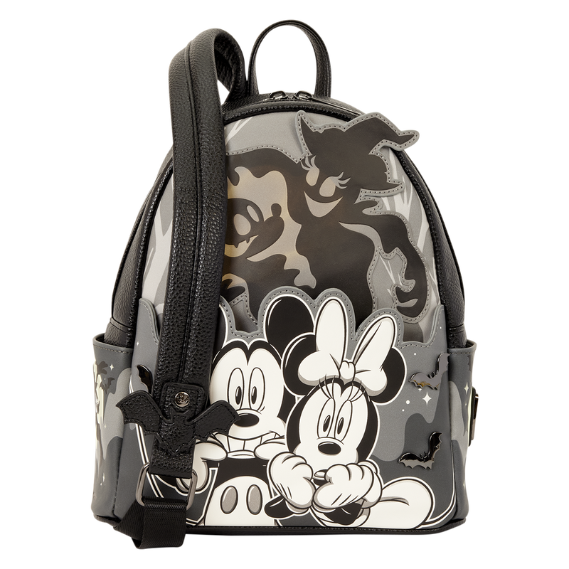 Loungefly - Mickey & Minnie Ghost Light-Up Glow Mini Backpack
