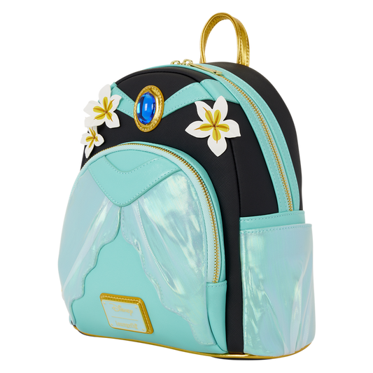 Loungefly - Disney Princess Jasmine Glitter Cosplay Mini Backpack