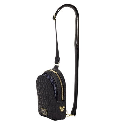 Loungefly - Mickey Mouse Silhouette All-Over Print Sling Crossbody Bag