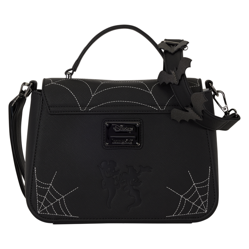 Loungefly - Mickey & Minnie Spiderweb & Bats Crossbody Bag