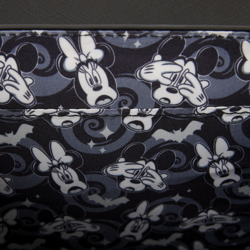 Loungefly - Mickey & Minnie Spiderweb & Bats Crossbody Bag