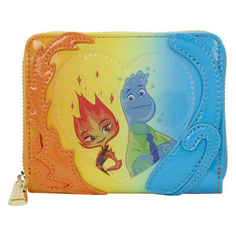 Loungefly - Elemental Wade & Ember Ombre Zip Around Wallet