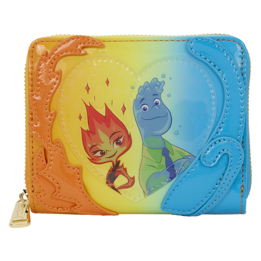 Loungefly - Elemental Wade & Ember Ombre Zip Around Wallet