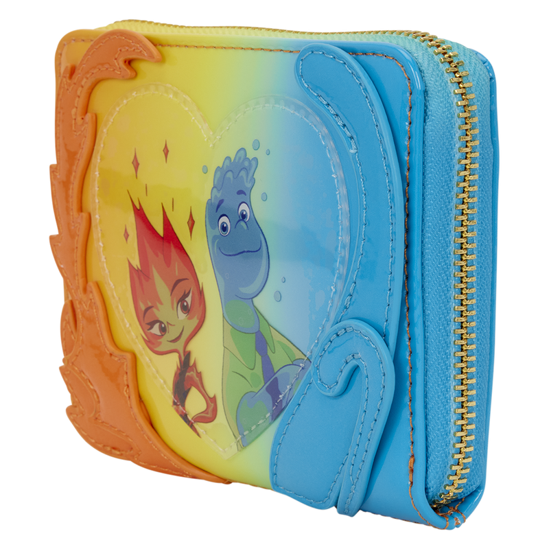 Loungefly - Elemental Wade & Ember Ombre Zip Around Wallet