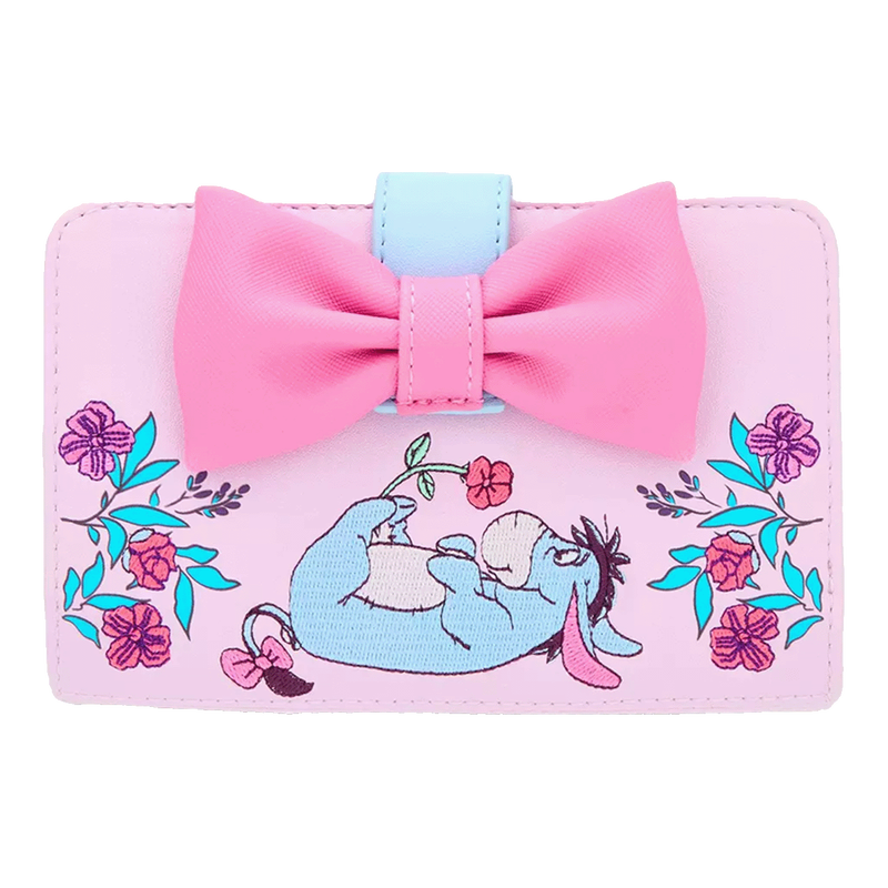 Longefly - Winnie The Pooh Eeyore Floral Wallet - Disney