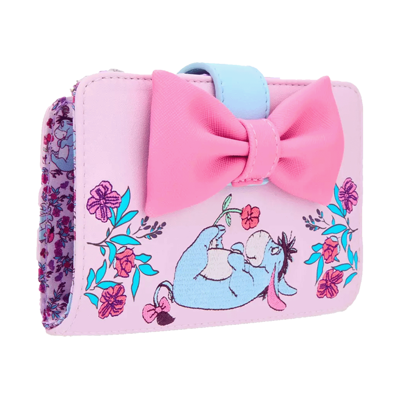 Longefly - Winnie The Pooh Eeyore Floral Wallet - Disney