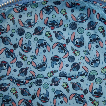 Stitch Plush Sherpa Loungefly Mini Backpack