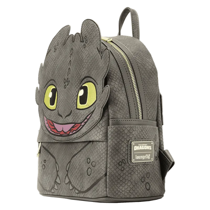 How to Train Your Dragon Toothless Cosplay Mini Backpack Loungefly