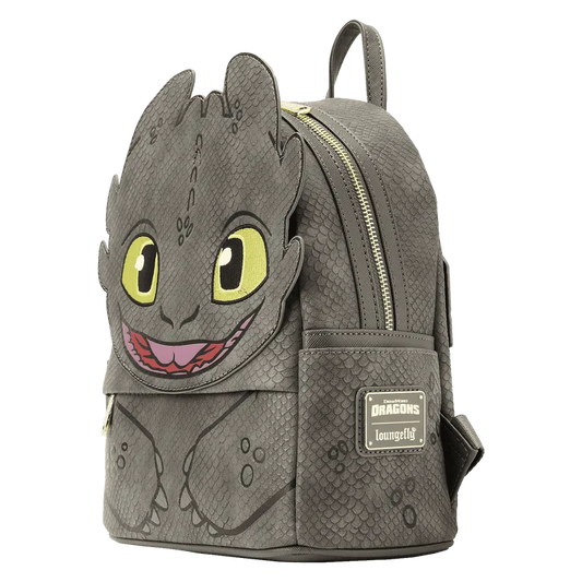 How to Train Your Dragon Toothless Cosplay Mini Backpack Loungefly