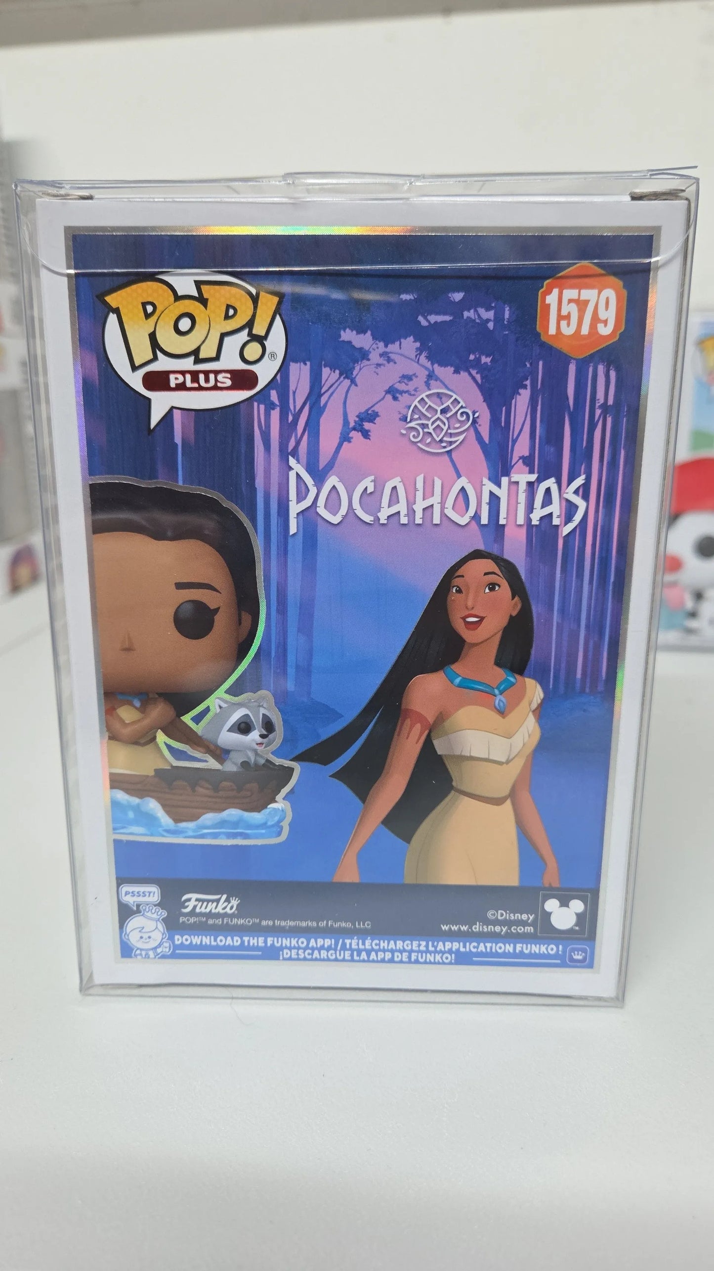 Judy Kuhn signed Disney Princess Pocahontas (singing) Funko Pop 1017 OCCM COA