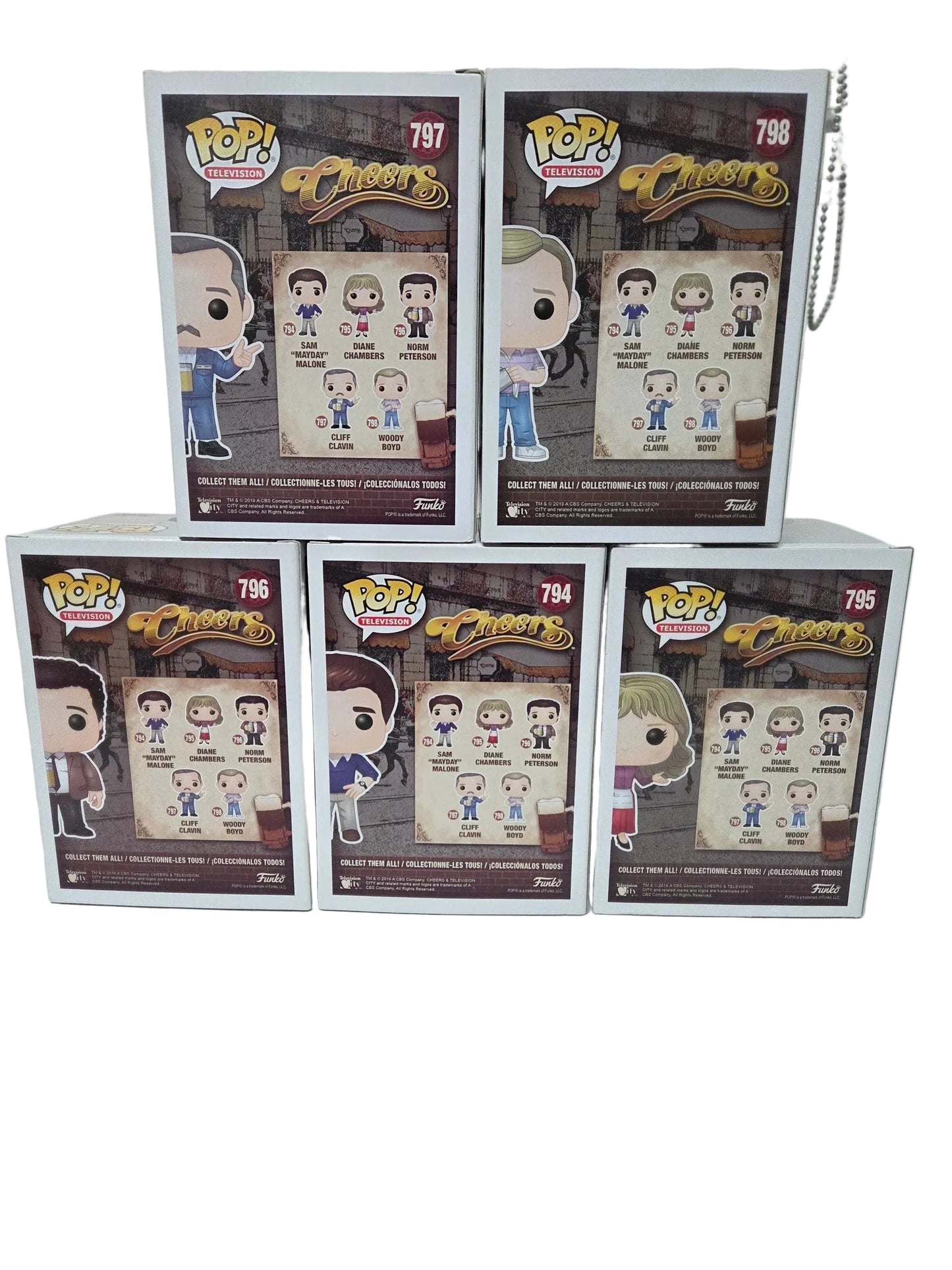 Funko Pop Cheers Full Set (794-798)