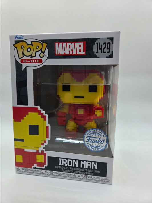 Marvel Avengers Iron Man 8-bit Figure Funko POP! TGT Avengers 8-Bit Iron Man