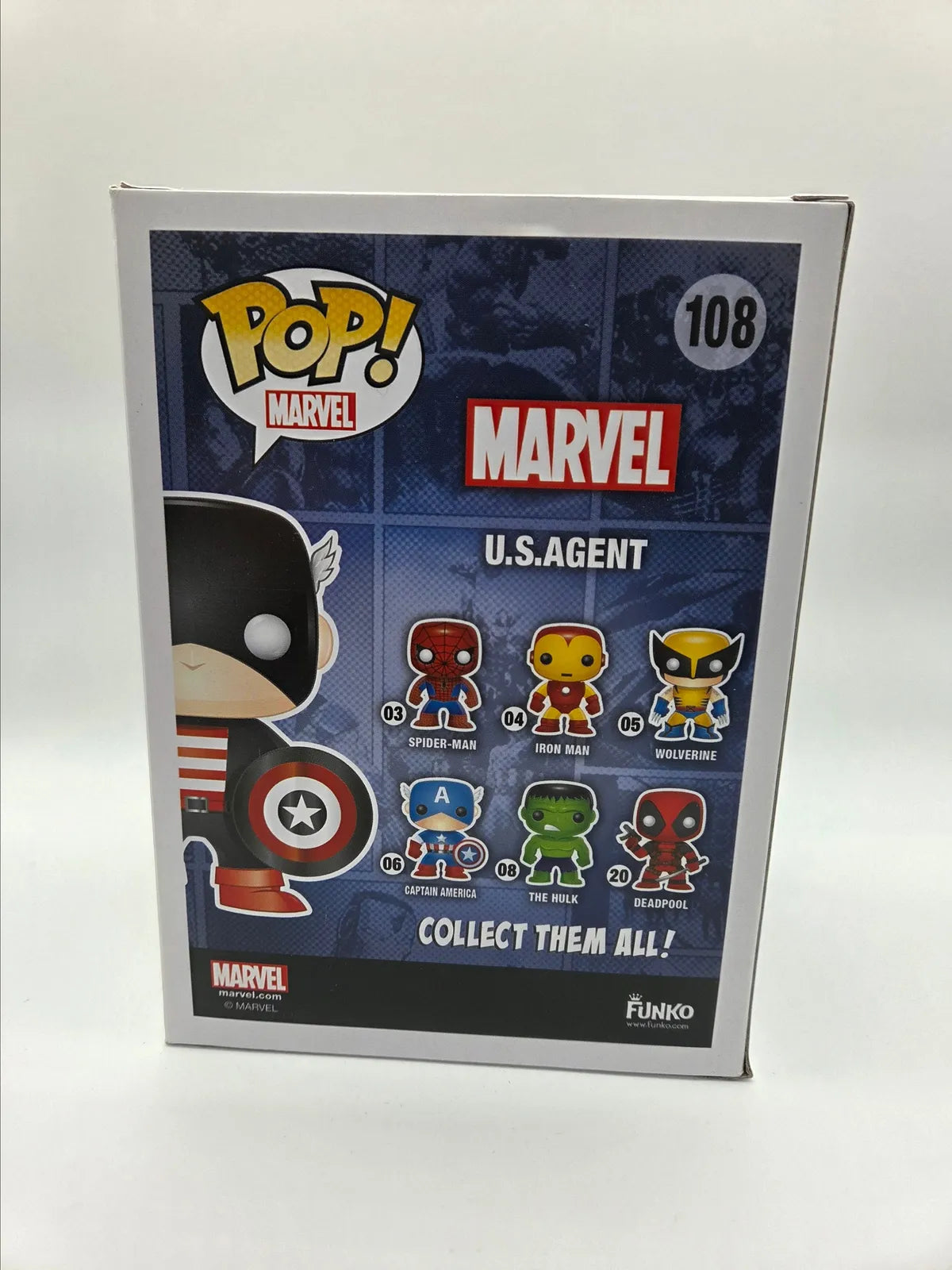 Funko Pop Marvel 108 U.S. Agent Underground Toys Exclusive